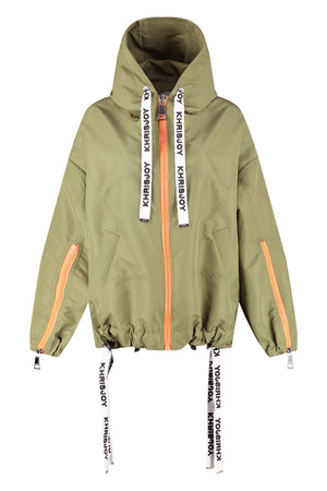 Khris hooded windbreaker-0